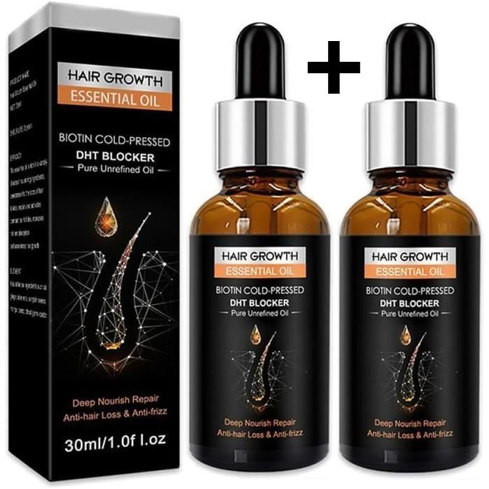 Pack Croissance Capillaire – Huile Essentielle + Dermaroller