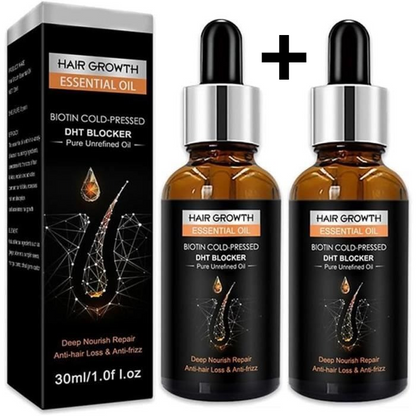 Pack Croissance Capillaire – Huile Essentielle + Dermaroller