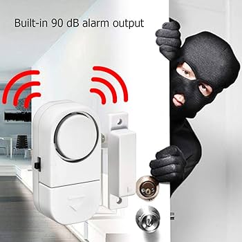 Alarme Sécurité Express 90 dB – Protégez votre maison ou boutique en 5 secondes !