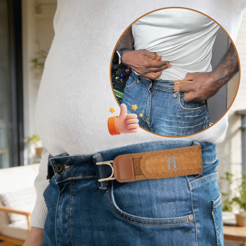 La ceinture sans boucle, confortable et ajustable