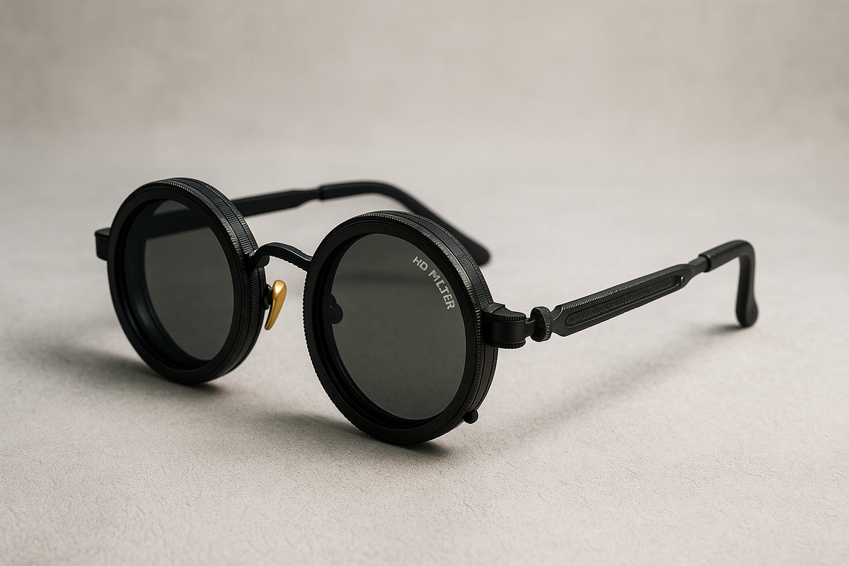 Lunettes Cosplay Steampunk avec Filtres HD