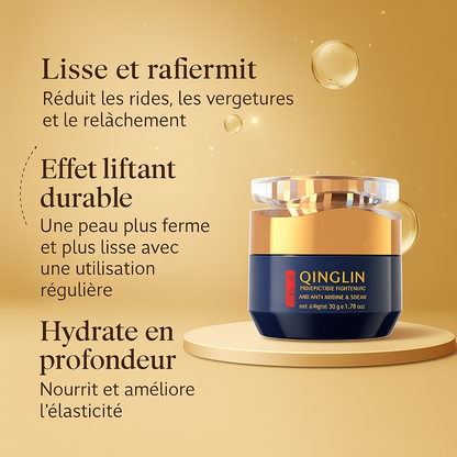 CRÈME RAJEUNISSANTE QINGLIN™ Retrouvez l'apparence d'une peau plus jeune