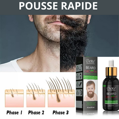 Huile Dexe Professional pour la Pousse de Barbe