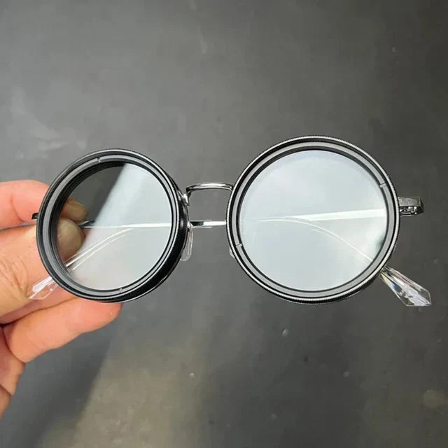 Lunettes Cosplay Steampunk avec Filtres HD