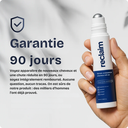 Sérum roll-on Retrouvez des cheveux plus denses, plus forts et plus confiants.