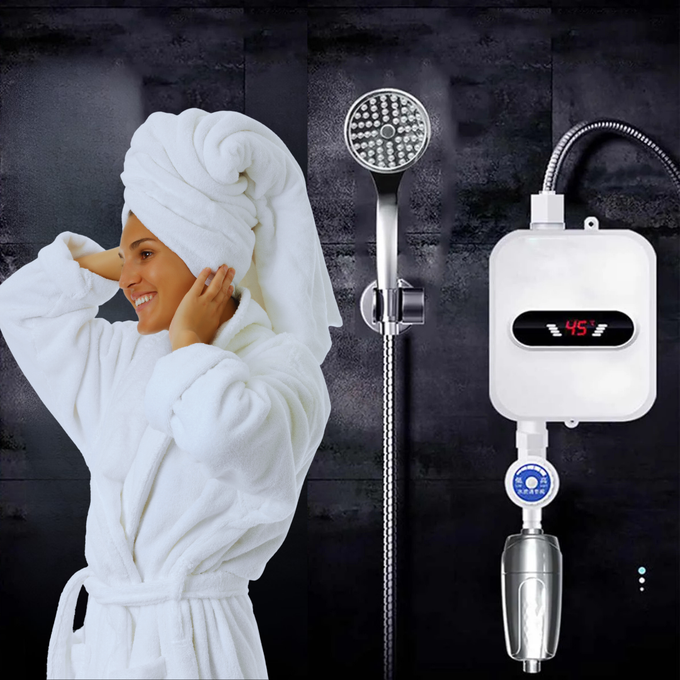 🚿  Chauffe eau Instantanée – Eau chaude en 3 secondes, sans gaz !