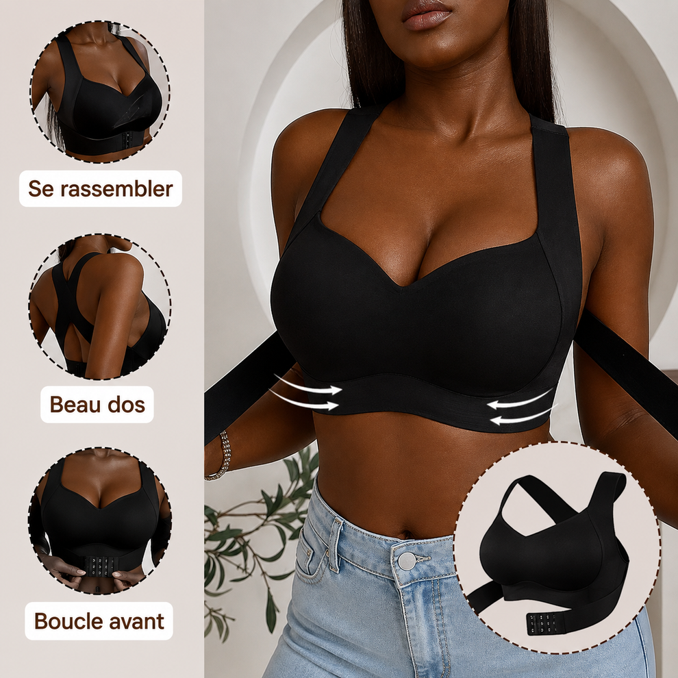 Soutien-Gorge Correcteur de Posture Soutenez votre poitrine. Retrouvez une allure plus droite.