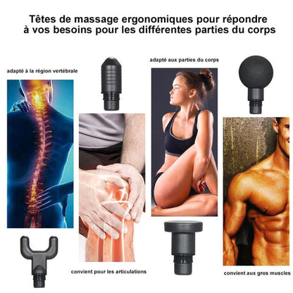 Pistolet de massage professionnel – Soulagez vos muscles en profondeur