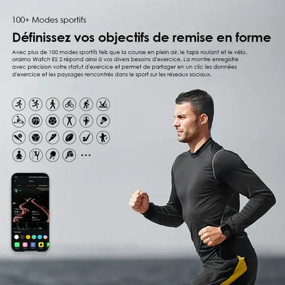 Montre Connectée Intelligente – Design Élégant et Performances Exceptionnelles
