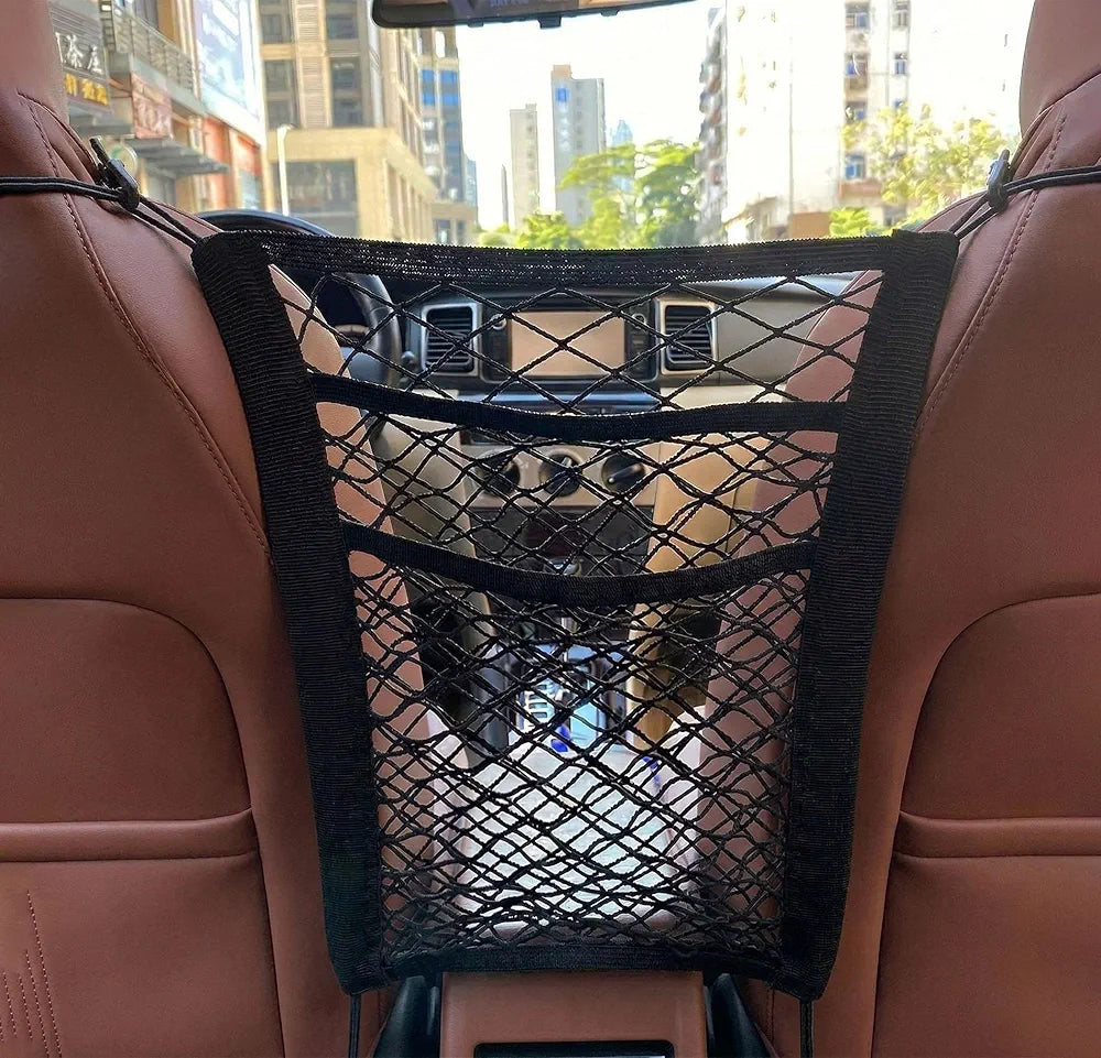 Filet de Rangement Voiture-Transformez  le désordre en espace organisé 🚗✨ (Ci)