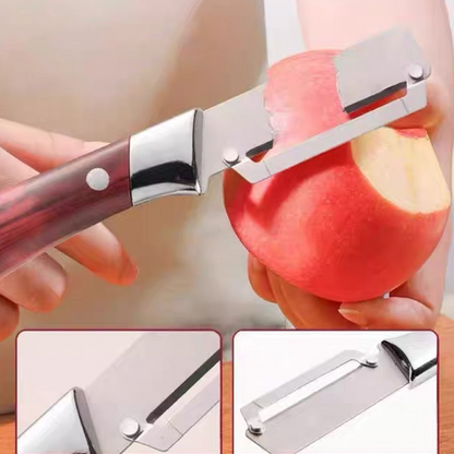 couteau-éplucheur multifonction cuisine 2 fois plus vite sans te fatiguer