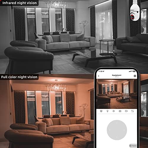 Caméra de Sécurité Wi-Fi 360° avec Vision Nocturne – Sécurisez votre Foyer ou Commerce en Toute Simplicité