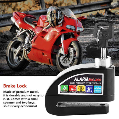 Cadenas antivol à alarme Protégez votre moto contre les tentatives de vol gb