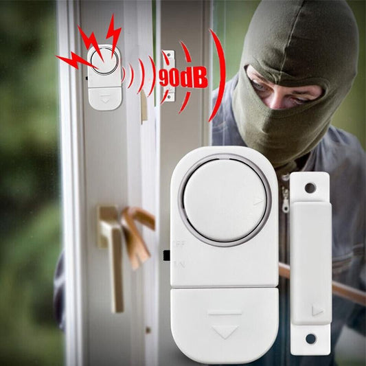 Alarme Sécurité Express 90 dB – Protégez votre maison ou boutique en 5 secondes !