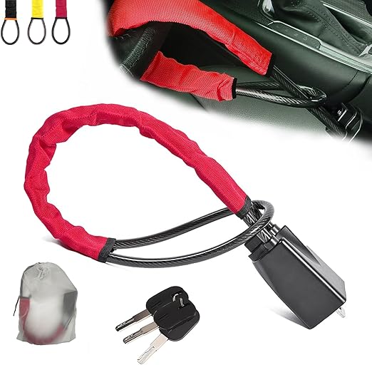 🔐 Antivol de volant pour voiture Protégez votre voiture avec une sécurité , simple à installer et difficile à ignorer