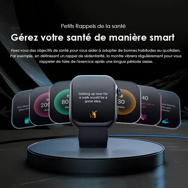 Montre Connectée Intelligente – Design Élégant et Performances Exceptionnelles