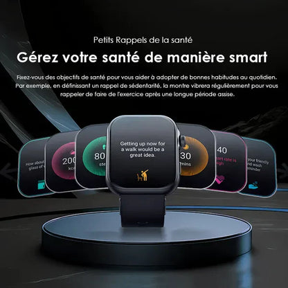 Montre Connectée Intelligente – Design Élégant et Performances Exceptionnelles