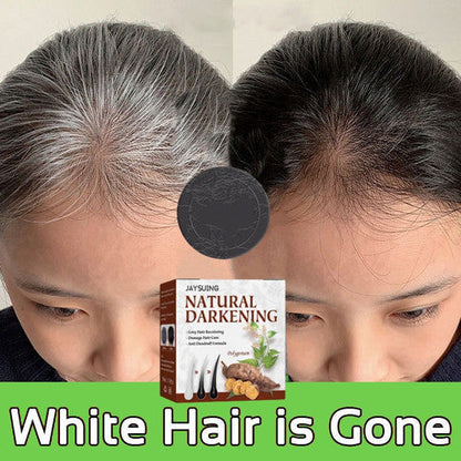 Le Savon Naturel Réparateur - Stoppe les Cheveux Blancs et Stimule leur Repousse