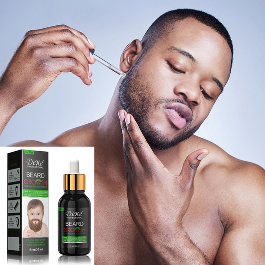 Huile de Croissance pour Barbe Dexe – Une Barbe Plus Épaisse et Plus Pleine Naturellement !