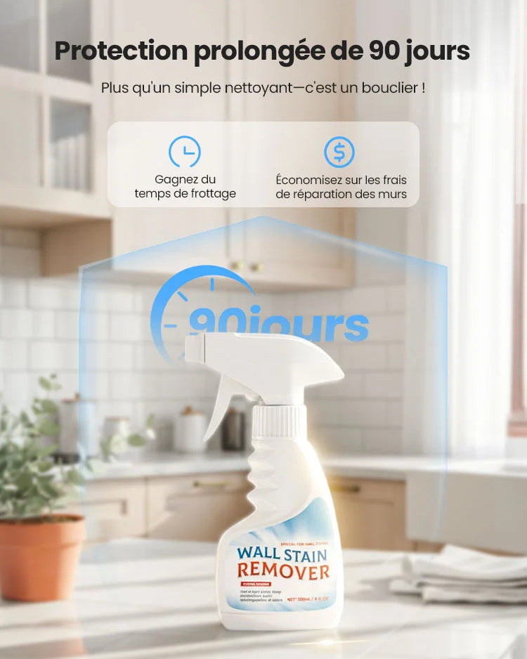 Dites adieu aux moisissures en 7 minutes : nettoie, désinfecte et protège durablement votre maison.
