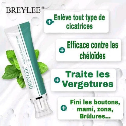 Crème réparatrice de cicatrices BREYLEE -