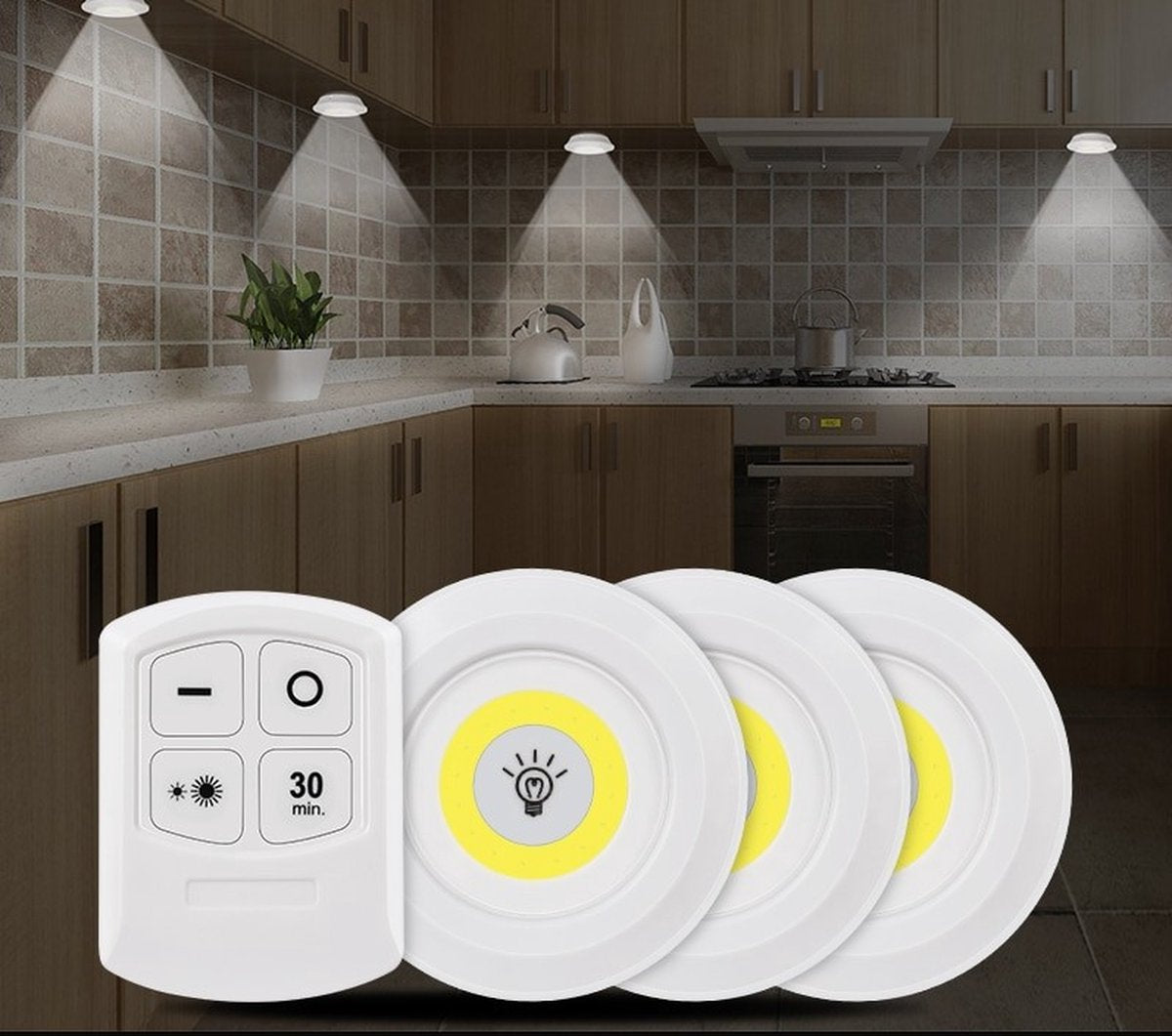 Pack de 3 Lampe LED Sans Électricité – Votre alliée pendant les coupures ! (bf)