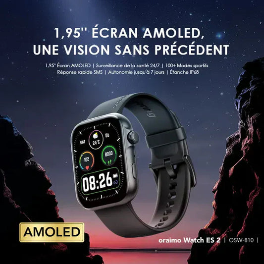 Montre Connectée Intelligente – Design Élégant et Performances Exceptionnelles