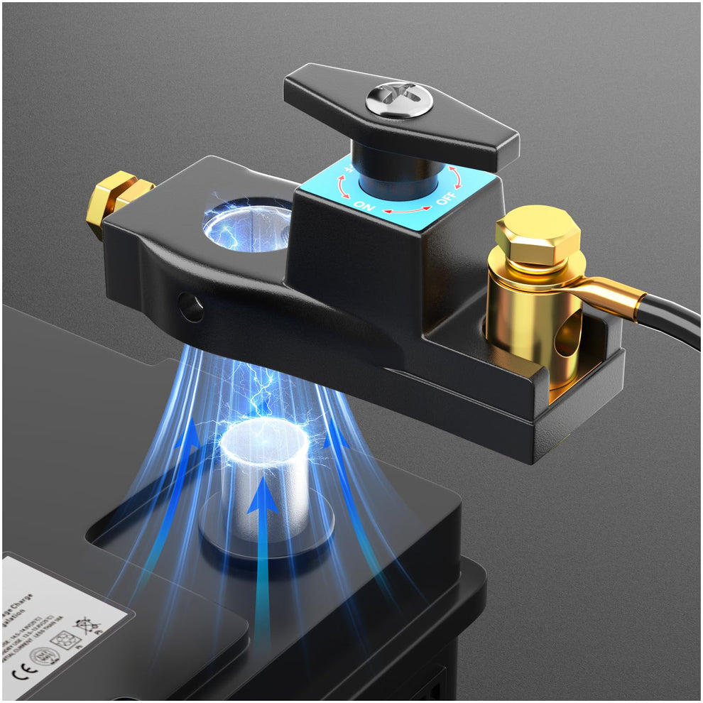 Coupe-Batterie Intelligent – Protégez votre véhicule contre les décharges et les incendies électriques !