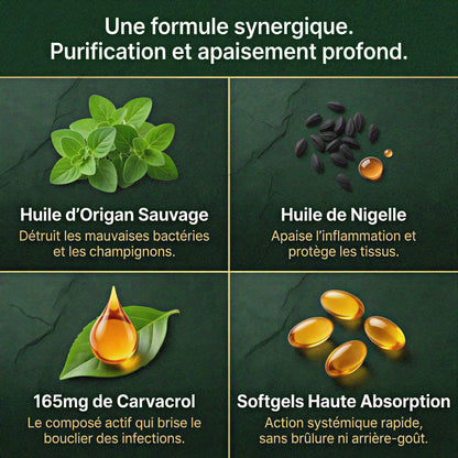 Huile d'Origan Gélules | Nouvelle Formule